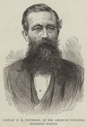 Captain W M Patterson, of the American Schooner Jefferson Borden